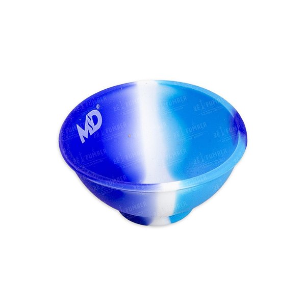 Cuia de Silicone MD - Mix Azul e Branca