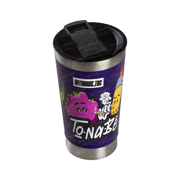 Copo Térmico 473ml Tampa/abridor Aço Inox Premium To Na Bê - Azul
