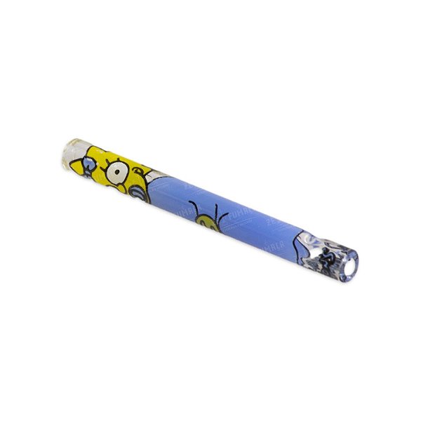 Piteira de Vidro Longa Simpsons 6mm - Maggie