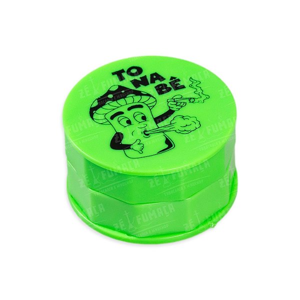 Dichavador de Acrilico To Na Bê (Cogumelo) - Verde