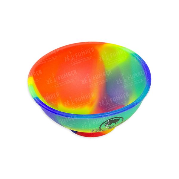 Cuia de Silicone Na Boa - Mix Azul Amarelo Vermelho e Verde