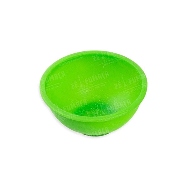 Mini Cuia de Silicone - Verde
