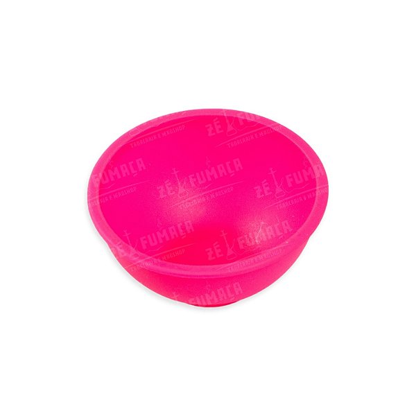 Mini Cuia de Silicone - Rosa