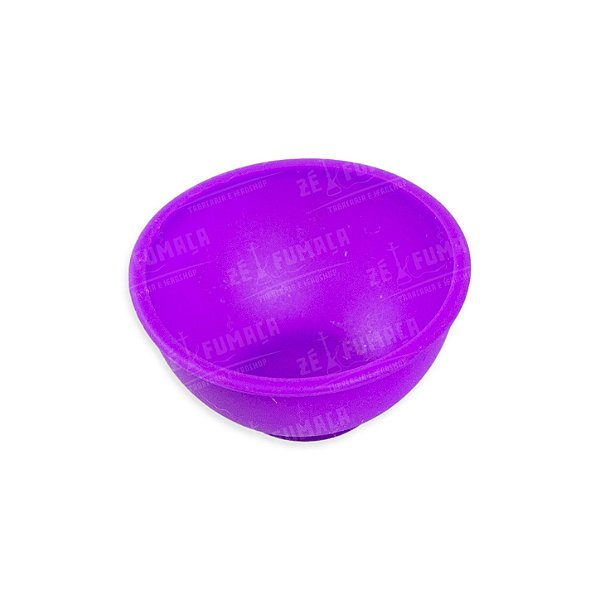 Mini Cuia de Silicone - Roxo