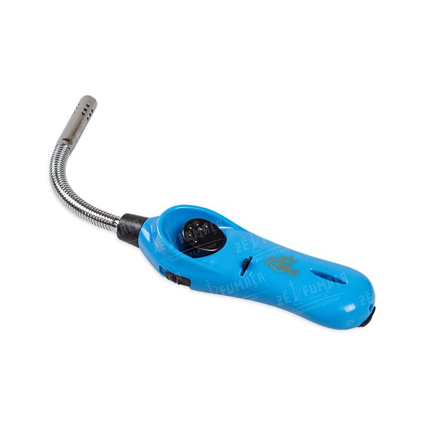 Acendedor Multiuso Firestar Haste Flexível - Azul