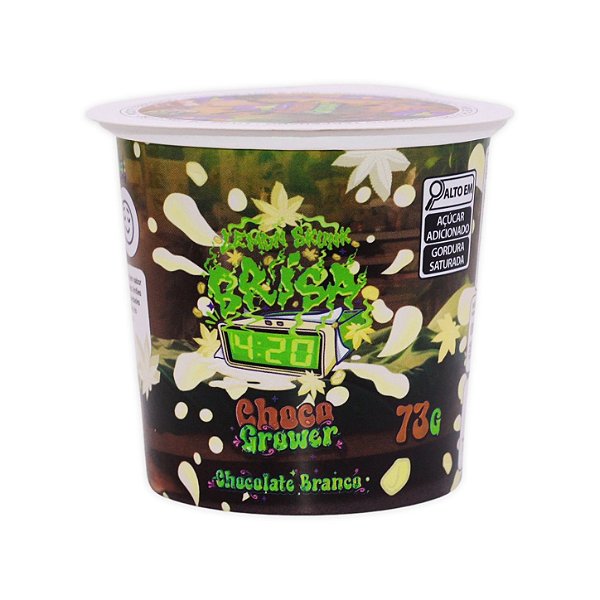 ChocoGrower Brisa 4:20 Lemon S. – Bombom de Chocolate Branco Limão e Especiarias 73g
