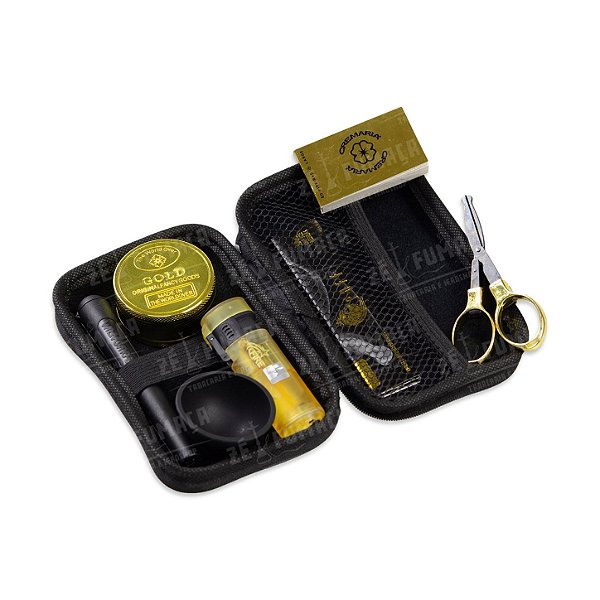 Kit Case Grande - Dourado e Preto I