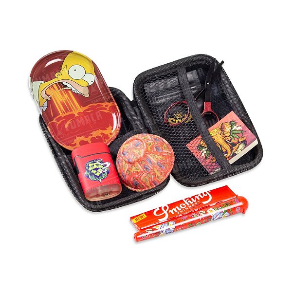 Kit Case Grande c/ Bandeja - Vermelho I