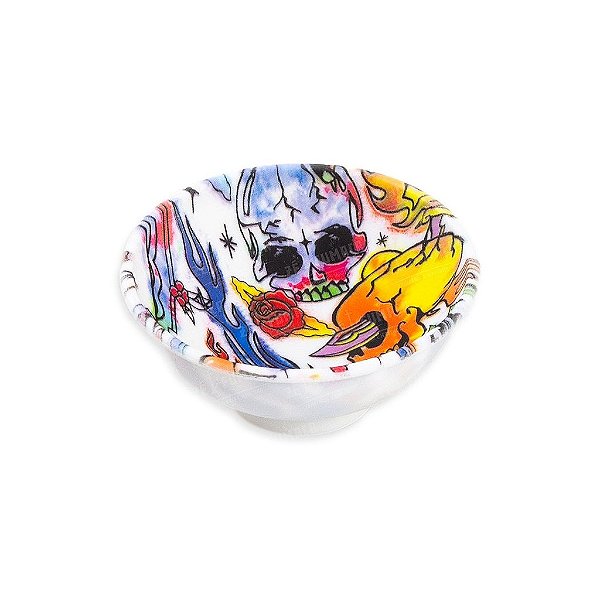 Cuia de Silicone Estampada - Old School