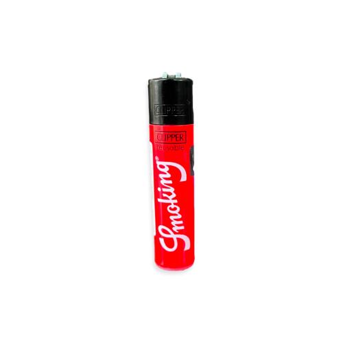 Isqueiro Clipper Grande Smoking - Vermelho