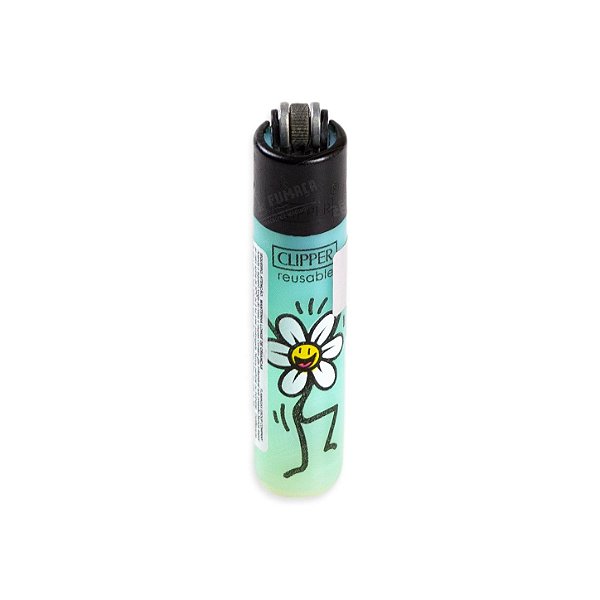 Isqueiro Micro Clipper Dancing Daisy - Azul I