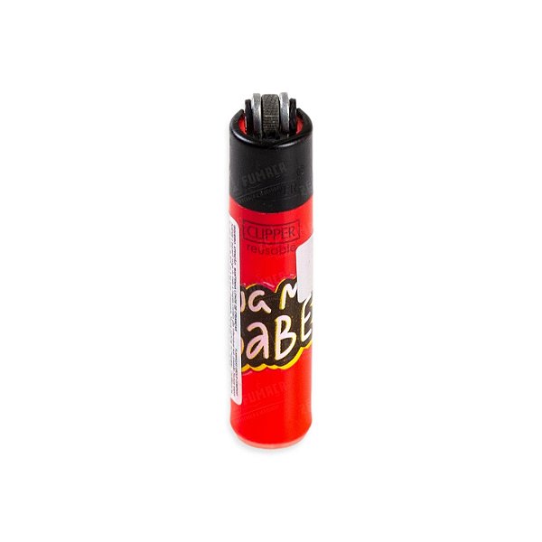 Isqueiro Micro Clipper Small Talk - Vermelho