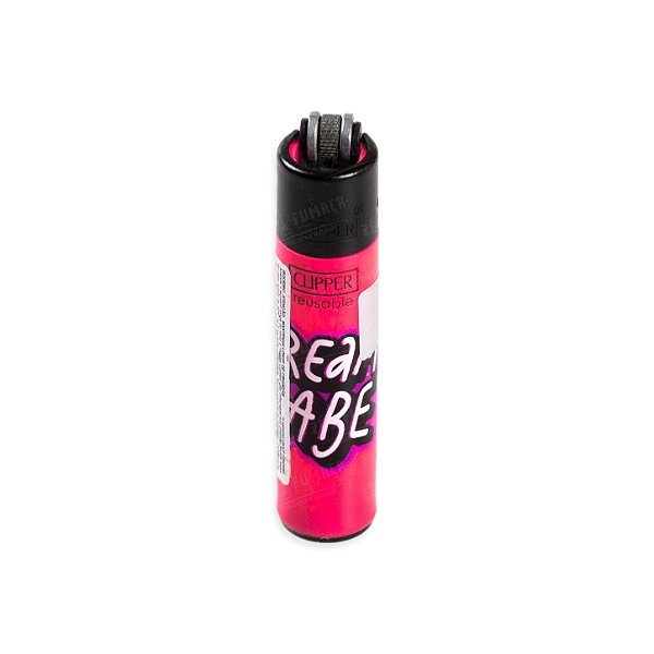 Isqueiro Micro Clipper Small Talk - Rosa
