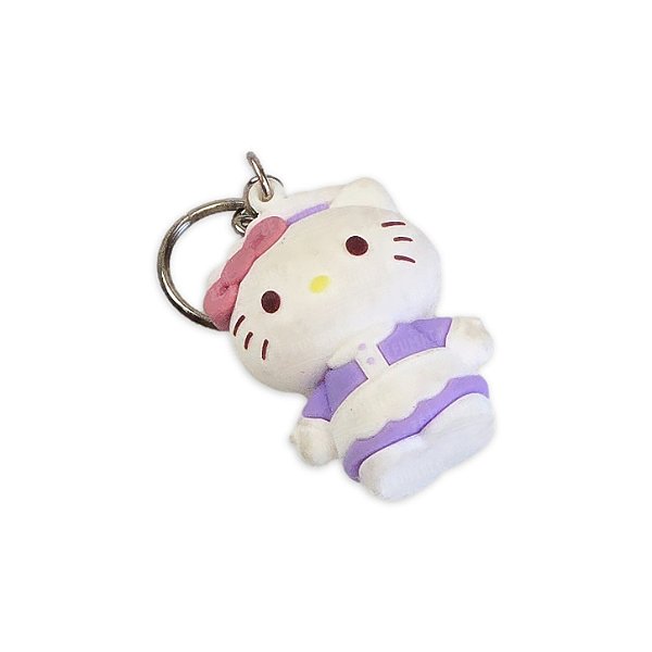Chaveiro Hello Kitty Silicone Emborrachado – Lilás