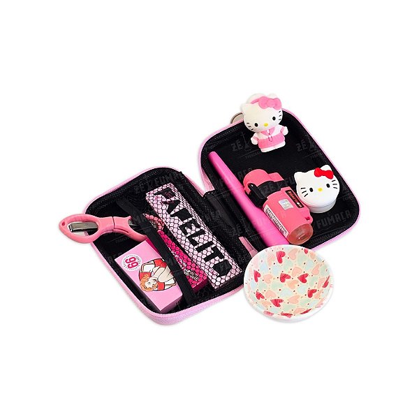 Kit Case Hello Kitty - Rosa