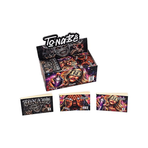 Piteira de Papel Tonabê Mega Longa - Display com 30 Blocos