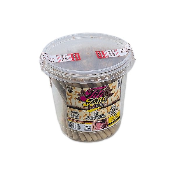 Pote Titi No Bacco Baunilha - Display com 100 Unidades