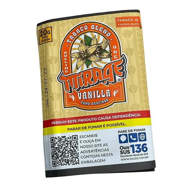 Mirage Baunilha Tobacco 20g