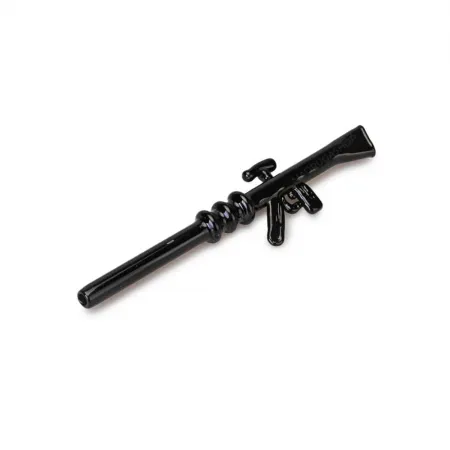 Piteira de Vidro AK Preta 7mm