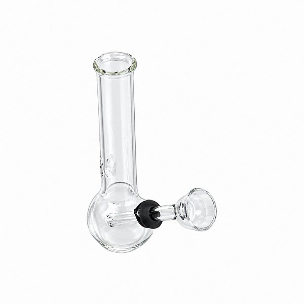 Micro Bong de Vidro Transparente