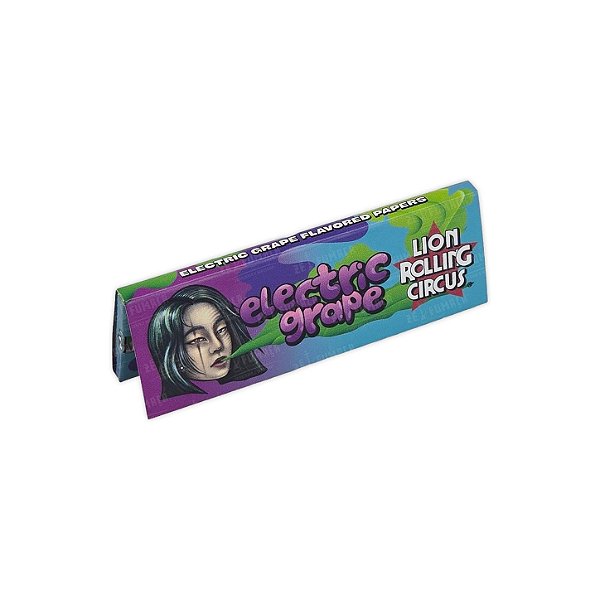 Seda Mini Size Saborizada Lion Rolling Circus Electric Grape Uva