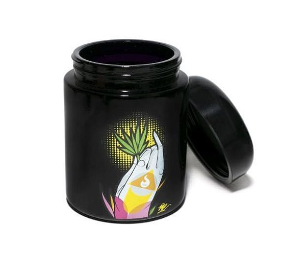 Pote de Vidro UV Flor Divina 250ml - Squadafum