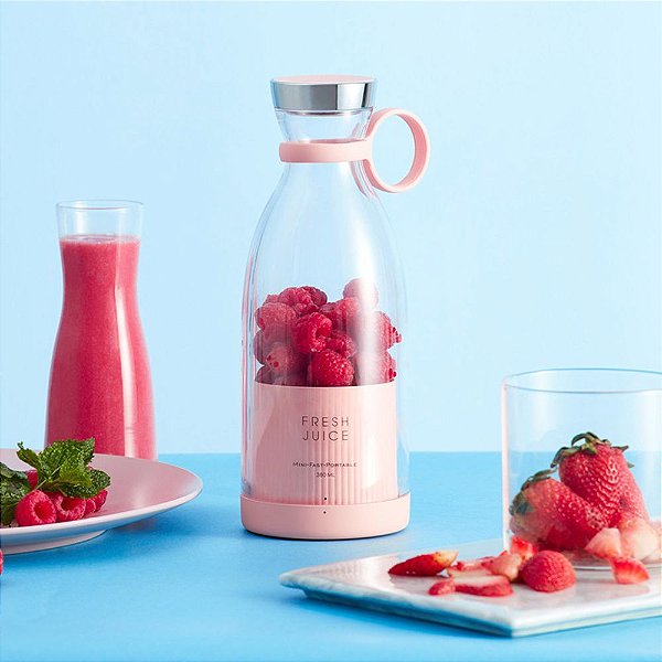Mini Liquidificador Portátil Elétrico Recarregável