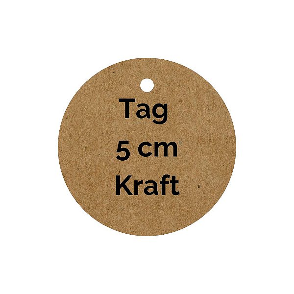 Tag Kraft 5 cm