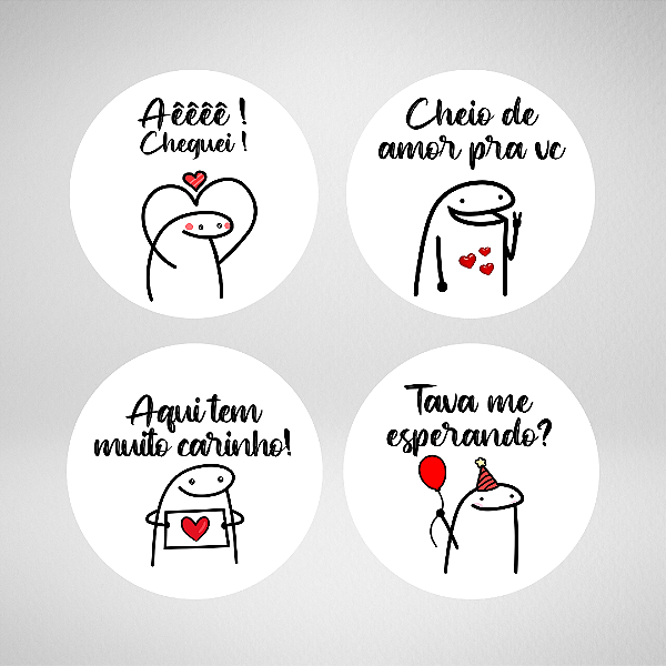 120 Adesivos Flork Sortidos