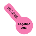 Lacre Com Logotipo c/ Instagram e WhatsApp 9 x 4 cm