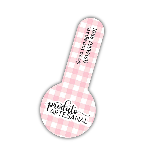 Nº 5 - Pague 40 Leve 60 Lacres Adesivos - Produto Artesanal