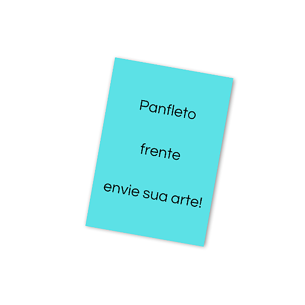 500 und Panfletos 14x 10 cm (Frente)