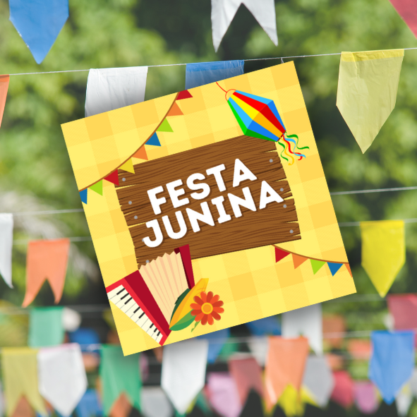 QUEIMA DE ESTOQUE - 48 und Adesivo Festa Junina (Sortido)