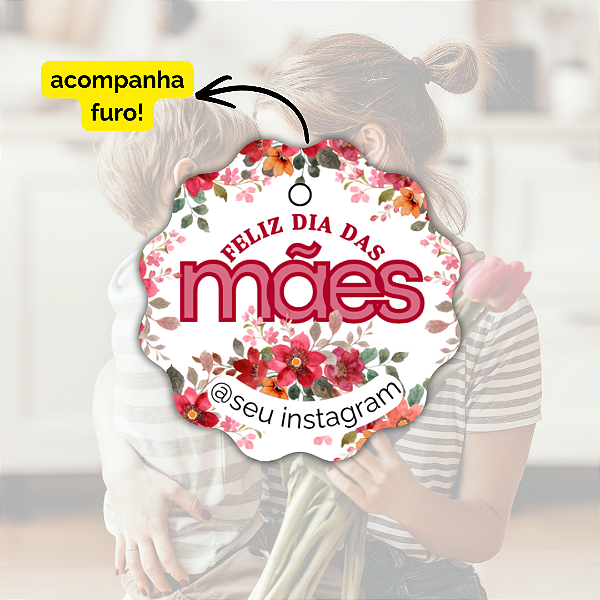 50 Tags Dia Mães- Modelo 3