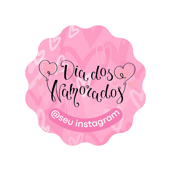 48 Adesivos Dia Dos Namorados - modelo 3