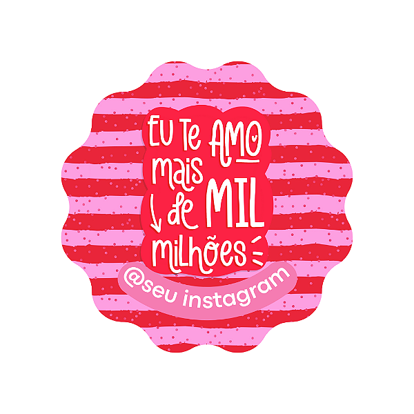 48 Adesivos Dia Dos Namorados - modelo 8