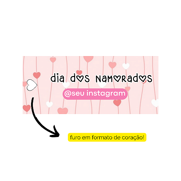 20 Tags Dia Dos Namorados - modelo 1