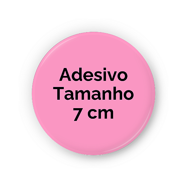 Adesivos Com Sua Logotipo - 7 cm