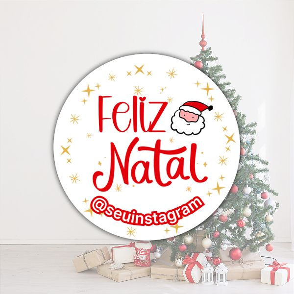 30 Adesivos Natal - Nº 10