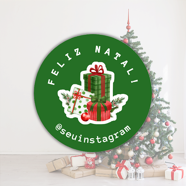 30 Adesivos Natal - Nº 13