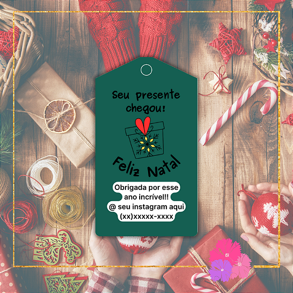 50 und Tag Natal 2024 - Modelo 3