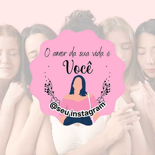 Nº 4 - 48 Adesivos Dia Das Mulheres