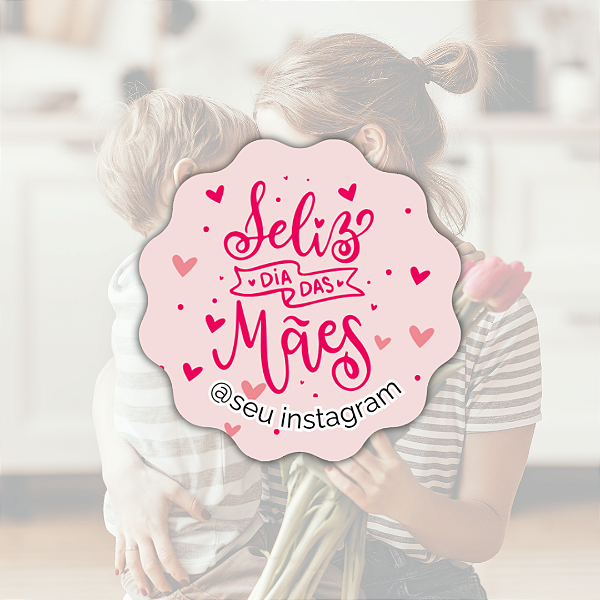 48 Adesivos Mães - Modelo 1
