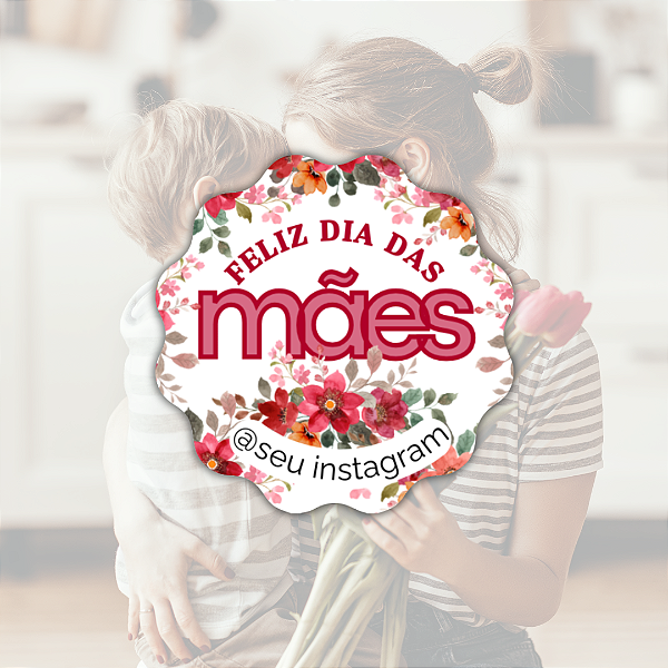48 Adesivos Mães - Modelo 3