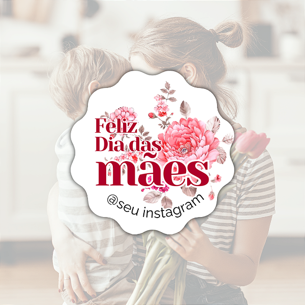 48 Adesivos Mães - Modelo 7
