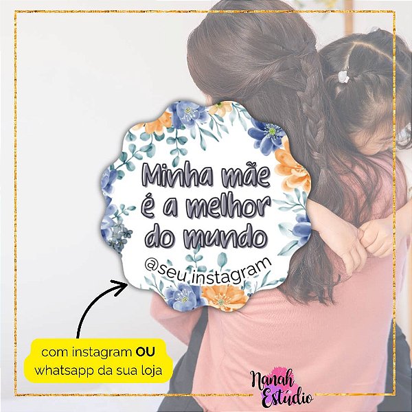 48 Adesivos Dia Das Mães 2025 - Modelo 10
