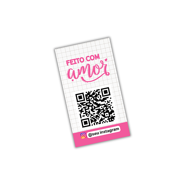 50 Adesivos Lacre 9x5cm - Feito Com Amor Nº 4