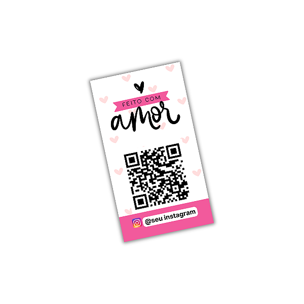 50 Adesivos Lacre 9x5cm - Feito Com Amor Nº 5