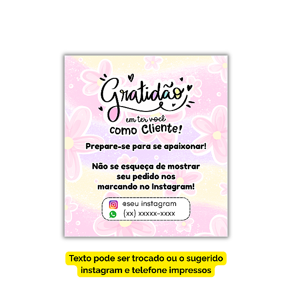 Nº 1 - Postal Personalizado