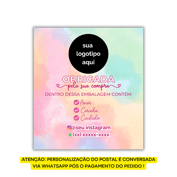 Nº 3 - Postal Personalizado